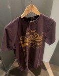T-shirt vintage SUPERDRY MONDEVILLAGE