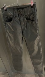 Jeans enduit noir SALSA MONDEVILLAGE
