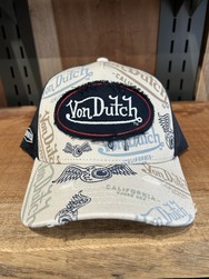 Casquette blanche VON DUTCH