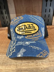 Casquette bleu VON DUTCH