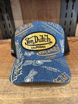 Casquette bleu VON DUTCH
