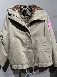 Parka courte kaki FREEMAN CAEN