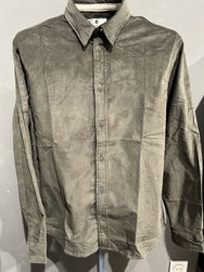 Chemise velours ANERKJENDT