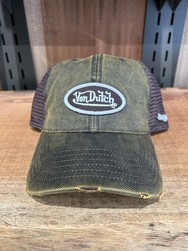 Casquette vert/marron VON DUTCH