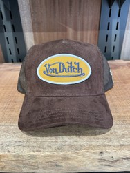 Casquette marron VON DUTCH
