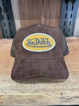 Casquette marron VON DUTCH